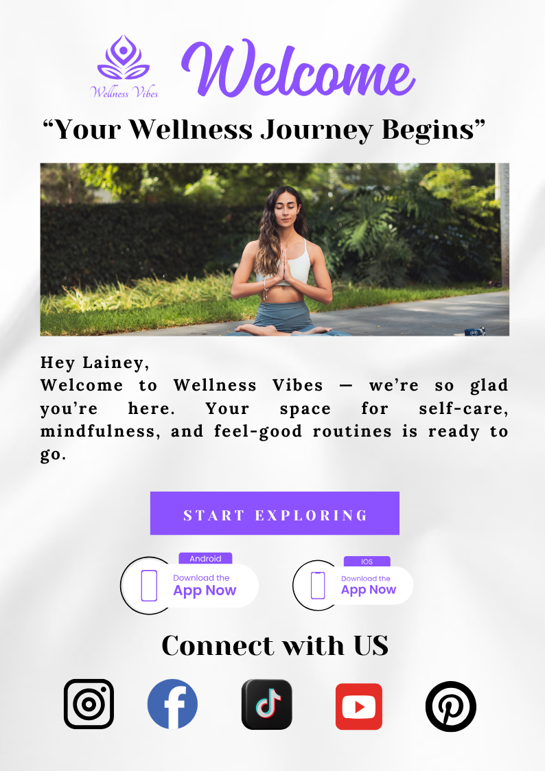 Wellness Vibes Branded Email Templates Wellness Vibes Branded Email Templates