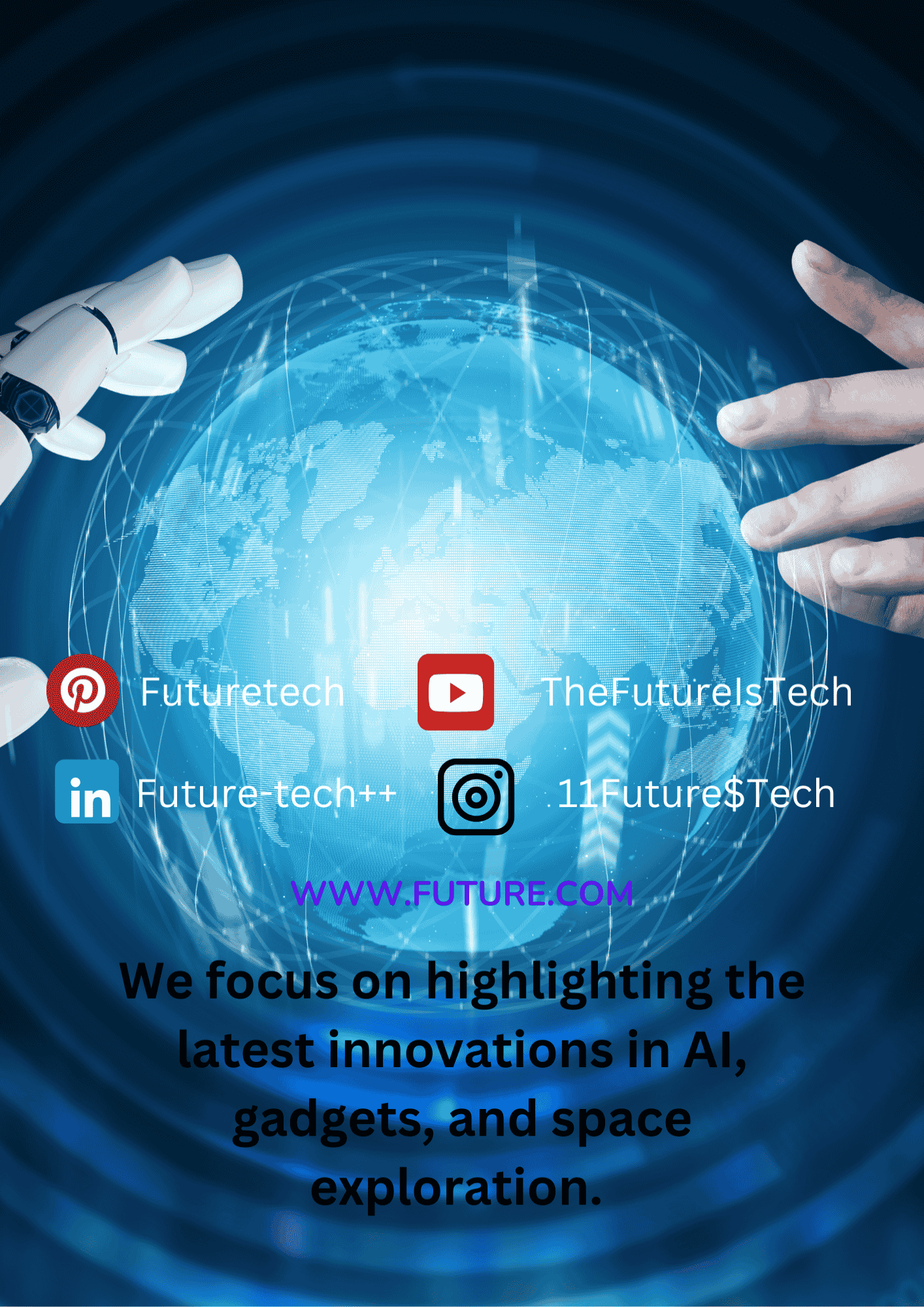 Tech magazine back cover