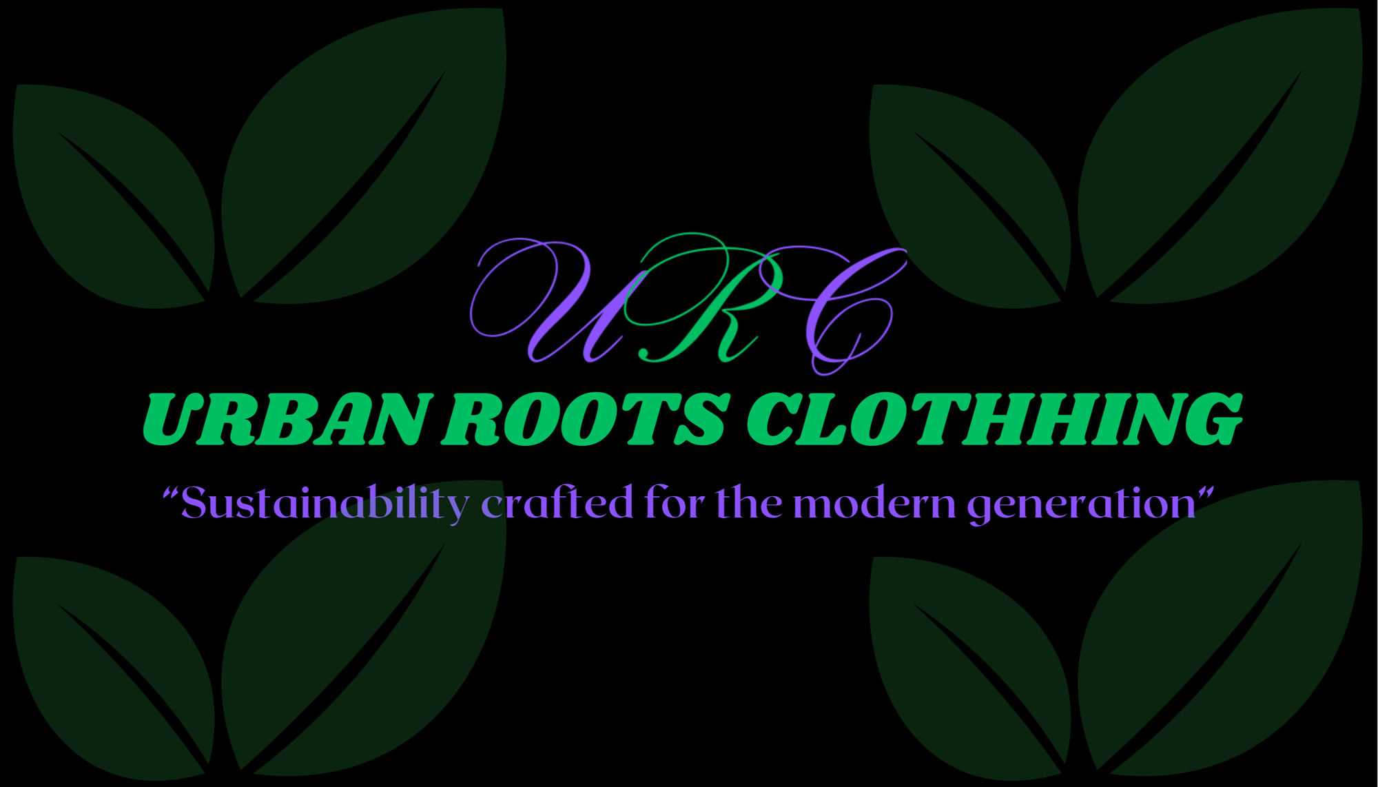 Urban Roots Clothing Business Card