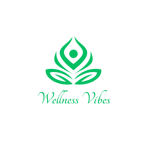 Wellness Vibes App Logo Design Wellness Vibes App Logo Design