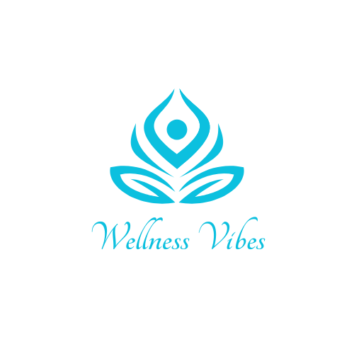 Wellness Vibes App Logo Design Wellness Vibes App Logo Design