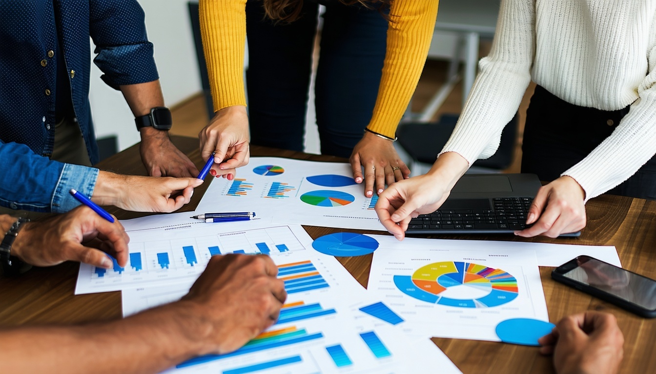 A diverse group of professional service providers